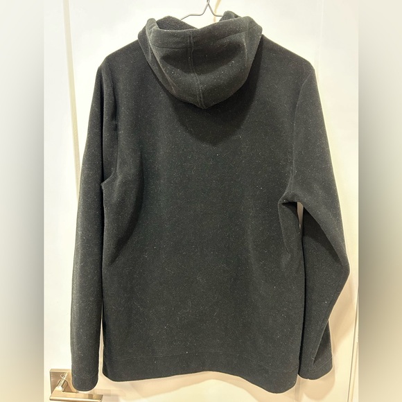 Nobull Arctic Pullover Men's Hoodie Black - Picture 2 of 3